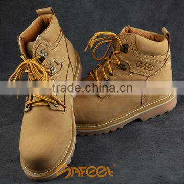 Guangzhou Welding Safety Boots With Steel Toe Cap and Steel Mid Sole Safety Shoe Code Lace up Rubber Safety Boots SA-3206 photo-2