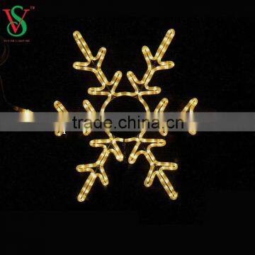 LED Motif Hanging Christmas Rope Motif Snowflake Lights