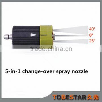 High Pressure Plastic Fountain Nozzles 5 IN 1