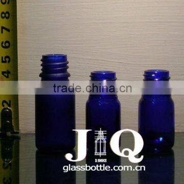 Blue Essential Oil Bottle