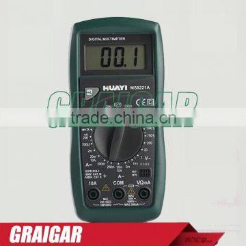 MS8221A Digital Multimeter Portable Voltage Current Resistance Tester Detector LCD Display