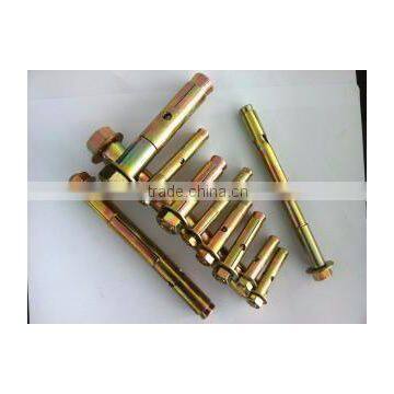 China supplier Galvanized Sleeve Anchors with Flange Nut