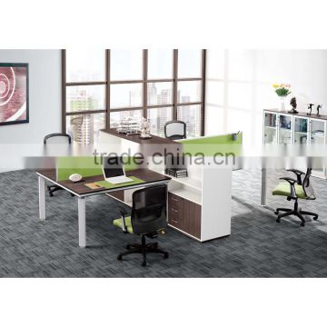 modern office furniture 4 person office workstation partition