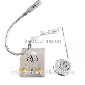 Aluminium Alloy panel bank window intercom