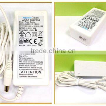 Wholesale price ! 12V AC DC power adapter white color