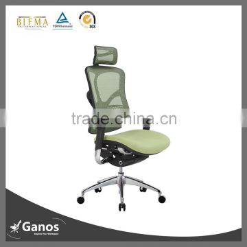 Mesh Fabric Chair Rolling Desk Chair