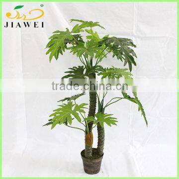 making indoor artificial trees plastic trunk