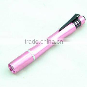 0.5W Mini Aluminum alloy pen torch flashlight