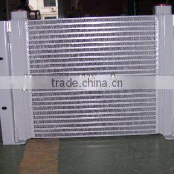 Hydraulic plate fin air oil heat exchanger