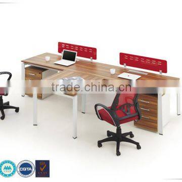 Nice price appealing panel two-seater office workstation