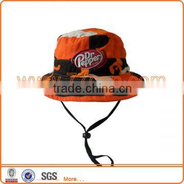 2014 custom men's bucket hat with adjustable string