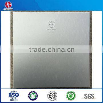 3.0 mm silver wiredrawing aluminum plate