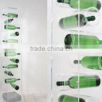 Large Acrylic Wine Presentation Cabinet