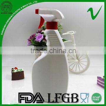 promotional HDPE Plastic detergent Bottles with Trigger Spray cap 500ml