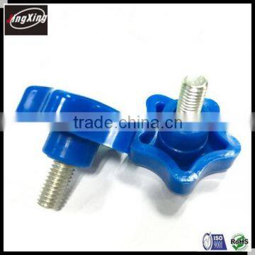 good price high quality M6 plastic star head Knob Screws