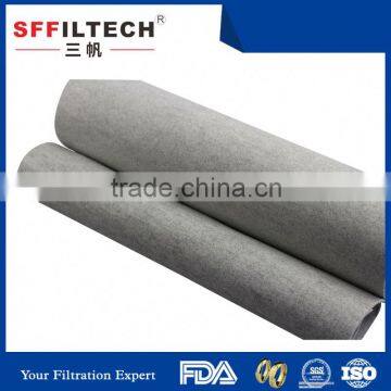 popular high quality cheap white polyester felt