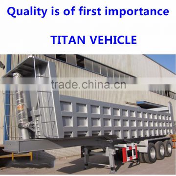 TITAN tri axle dump trailer , dump semi trailer , dump semi trailers for sale -- IN STOCK