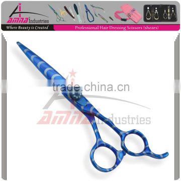 Professional barber hairdressing scissors / hair cutting shears /razor edge barber scissor /tattoo hairdressing scissors