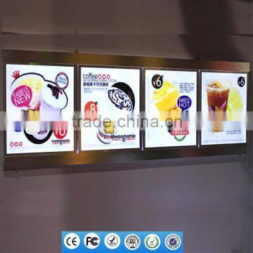 2015 Advertising Led Menu Board/Menu Light Box/Restaurant Menu Light Signs