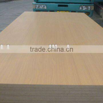 beech cherry color melamine faced mdf