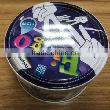 promotion custom embossed tin box