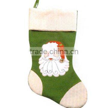 Christmas felt gift bags / 19cm small stocking christmas