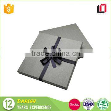 Wholesale China Factory Cardboard Paper Custom Printing Luxury t Shirt Packaging Box With Ribbon
