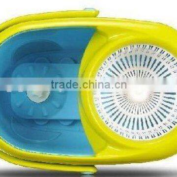 360 spin plastic mop bucket,plastic bucket with mops