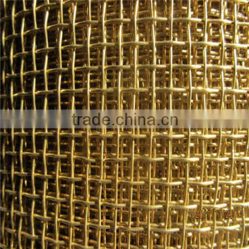 Brass 16/16 Woven Wire Mesh (1220mm x 30.5m)