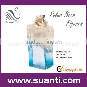 modern and wild Resin animal Bear Statue Figurine sculpture carving