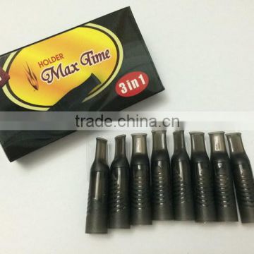 cigarette filter extra turbo black 3 in 1 cigarette holder