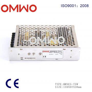 75W Single output switching power supply MWNES-75