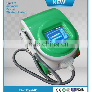 high quality elight ipl + laser machine for hair removal