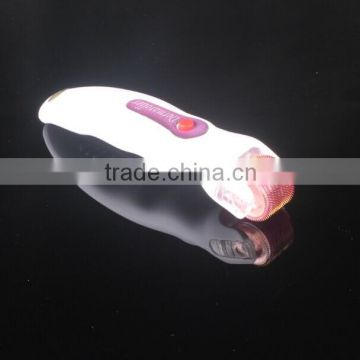 GTO brand Led vibrate derma roller with CE approved and competitive price professional use for hair removal and skin care