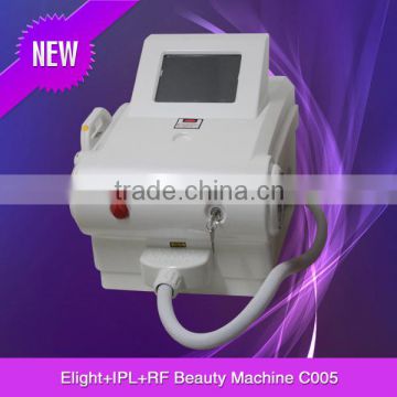 2016 e-light ipl machine with steel structure inside for hair removal ipl