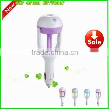 Hot car ultrasonic oil aroma diffuser car humidifier for sale
