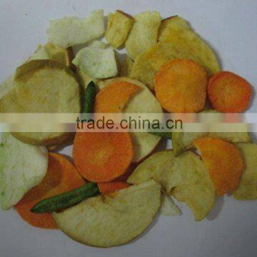 Vacuum Frying Mixed Vegetable & Fruit Chips