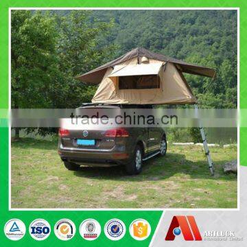 aluminium folding flat roof rooftop tent