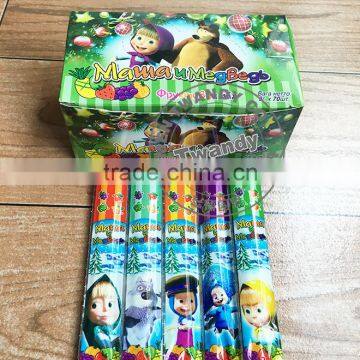 Masha AND BEAR Fruit Flavor CC Stick Powder Candy