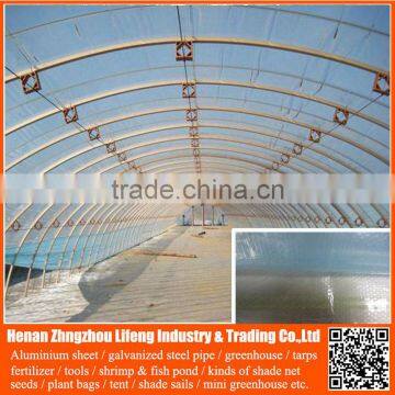 top quality 100 150 200 micron tunnel / multi-span / mini / mushroom / garden / agricultural greenhouse plastic film for sale