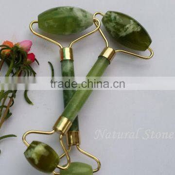 With Logo Healing Hot Stone Jade Massager Art Gift Crafts photo-2