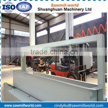 Low cost wood shavings machine for wood logs