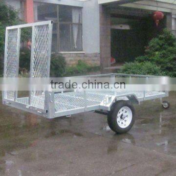 New Style Galvanized mesh ATV trailer