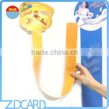 Custom Plastic PP Convenient Supermarket Hanging Display Strip