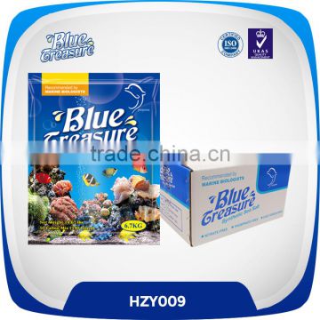 Blue treasure fast dissolving high purity stable pH marine salt