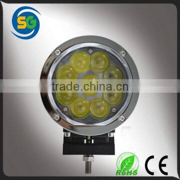 45w car led working light, flood light offroad car light