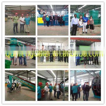 Hydraulic Automatic Cardboard PET Baler With Conveyor photo-4