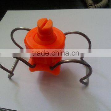 adjustable ball plastic pipe clamp nozzle