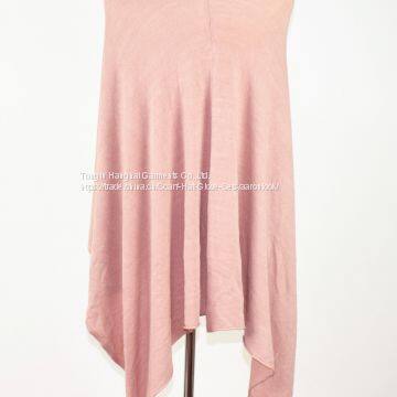 Последняя шарф из мягкого вискозного материала однотонного цвета с кистями на концах photo-2