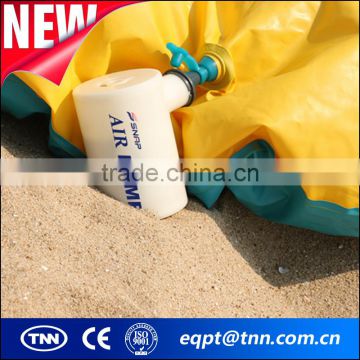 G-High quality rubber boat inflator outdoor snap air pump for air cushion